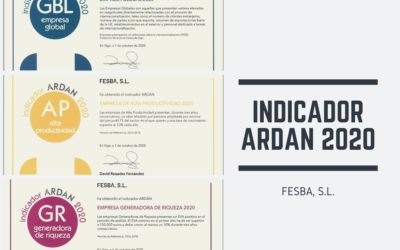 FESBA obtains three ARDAN 2020 indicators